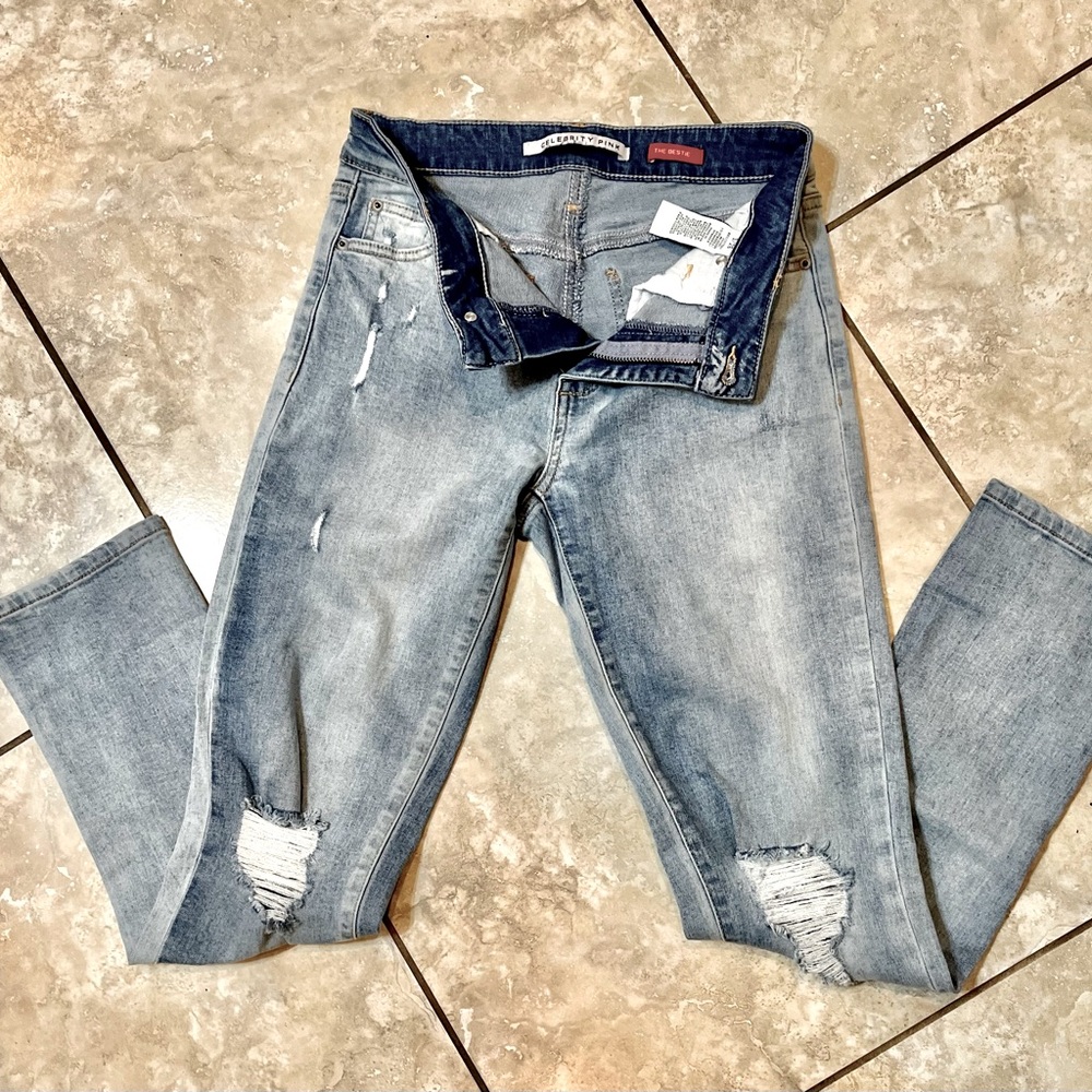Celebrity Pink Jeans - Distressed